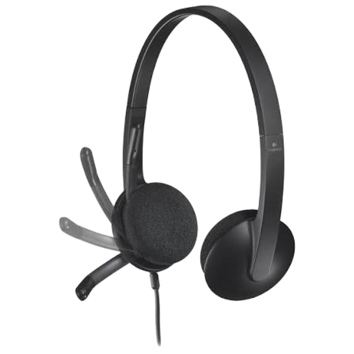 Наушники проводные Logitech H340 / Black
