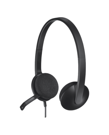 Наушники проводные Logitech H340 / Black