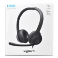 Наушники проводные Logitech H390 / Black