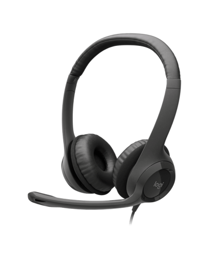 Наушники проводные Logitech H390 / Black