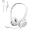 Наушники проводные Logitech H390 / White