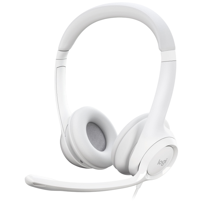 Наушники проводные Logitech H390 / White