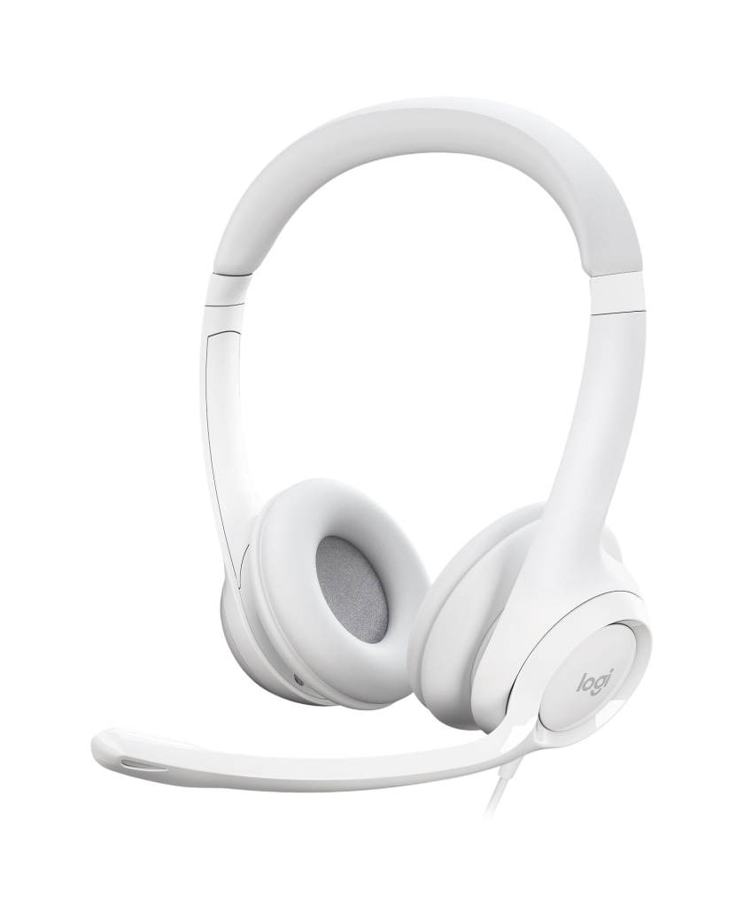 Наушники проводные Logitech H390 / White