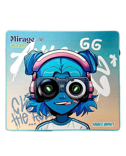 Коврик игровой для мыши Bloody BP-45W Nyx Mirage Waterproof Mouse Pad (450x400x5 мм)