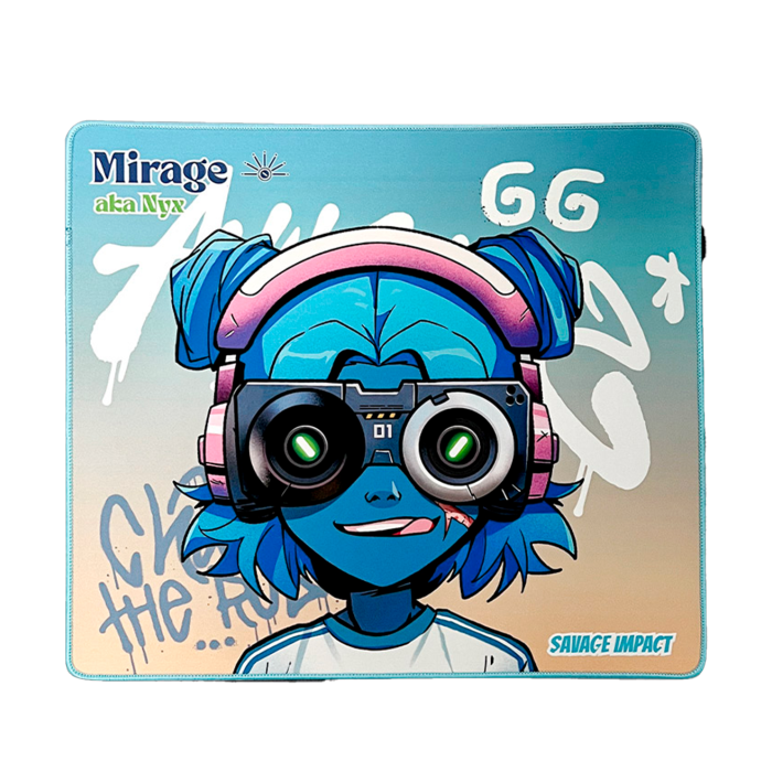 Коврик игровой для мыши Bloody BP-45W Nyx Mirage Waterproof Mouse Pad (450x400x5 мм)