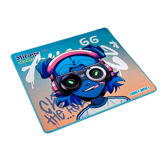 Коврик игровой для мыши Bloody BP-45W Nyx Mirage Waterproof Mouse Pad (450x400x5 мм)