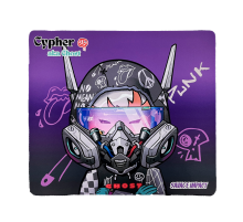 Коврик игровой для мыши Bloody BP-45W Cypher Ghost Waterproof Mouse Pad (450x400x5 мм)