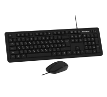 Комплект проводной (клавиатура+мышь) AVTech Pro C305 / Black