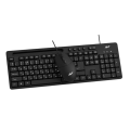 Комплект проводной (клавиатура+мышь) AVTech Pro C306 / Black