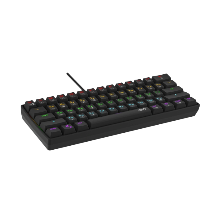 3 Клавиатура игровая проводная AVTech KGW04 / Black