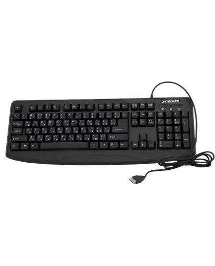 Клавиатура проводная AVTech Pro KB819 / Black