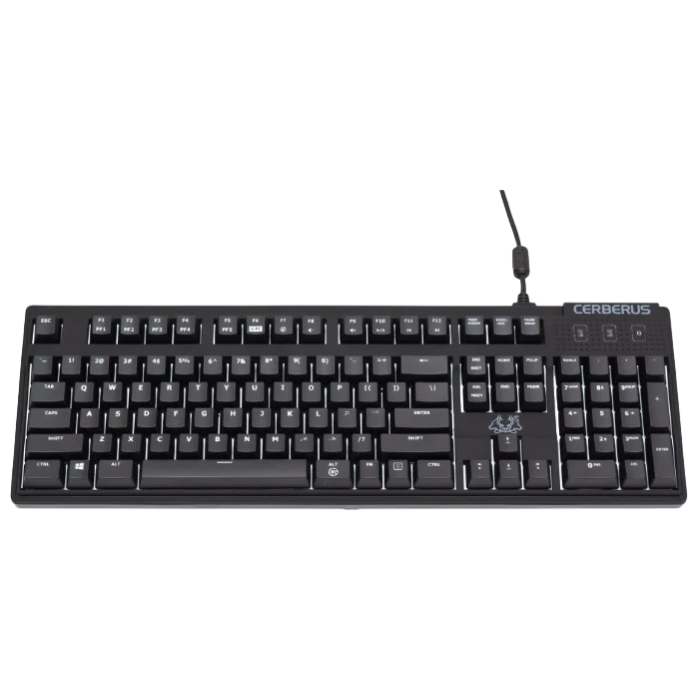 3 Клавиатура игровая проводная ASUS CERBERUS MECH RGB / Black
