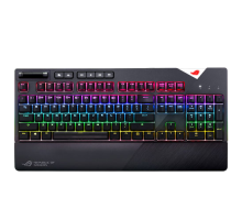 3 Клавиатура игровая проводная ASUS ROG Strix Flare Cherry MX Red / Black