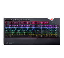 3 Клавиатура игровая проводная ASUS ROG Strix Flare Cherry MX Red / Black