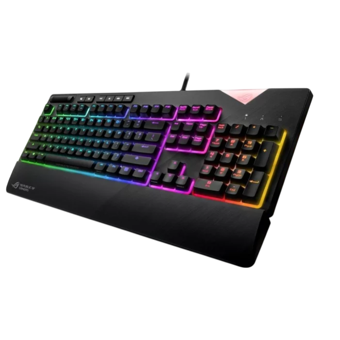 3 Клавиатура игровая проводная ASUS ROG Strix Flare Cherry MX Red / Black