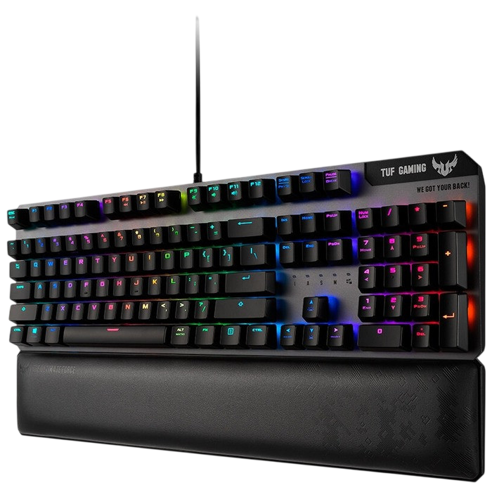 3 Клавиатура игровая проводная ASUS TUF Gaming K7 RGB / Black