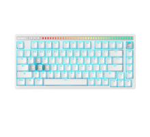 Клавиатура игровая проводная Bloody AT75 Magnesium Gaming / White