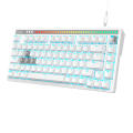 Клавиатура игровая проводная Bloody AT75 Magnesium Gaming / White