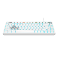 Клавиатура игровая проводная Bloody AT75 Magnesium Gaming / White