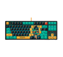Клавиатура игровая проводная Bloody AT87 Renegade Midnight Gaming / Black