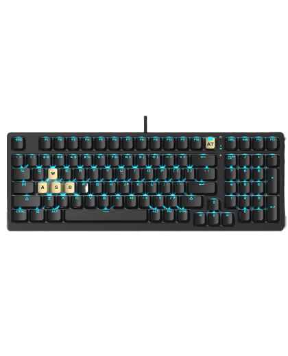 Клавиатура игровая проводная Bloody AT98 Magnesium Gaming / Black