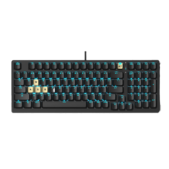 Клавиатура игровая проводная Bloody AT98 Magnesium Gaming / Black
