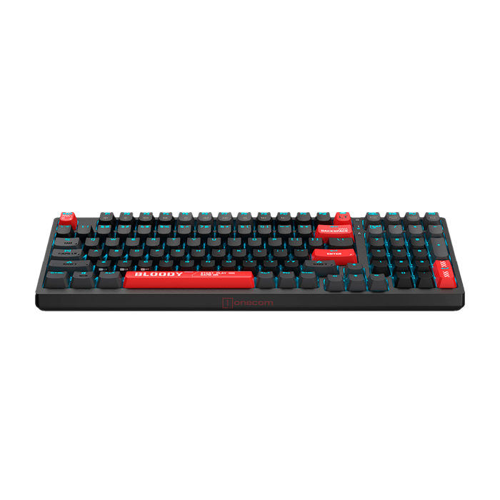 Клавиатура игровая проводная Bloody AT98 Gaming / Red-Black
