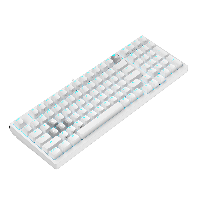 Клавиатура игровая проводная Bloody AT98 Magnesium Gaming / White