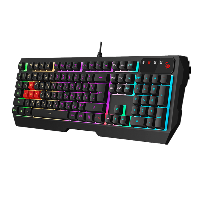 Клавиатура игровая проводная Bloody B140N Gaming / Black
