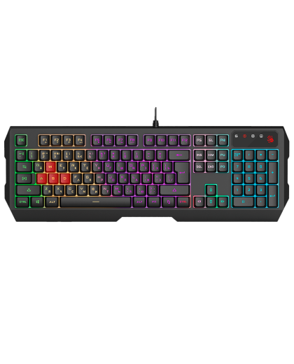 Клавиатура игровая проводная Bloody B140N Gaming / Black