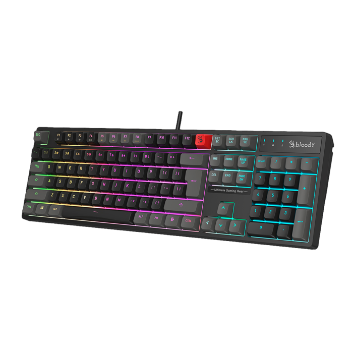 Клавиатура игровая проводная Bloody B230N Gaming / Black
