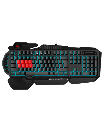 Клавиатура игровая проводная Bloody B318 Gaming / Black