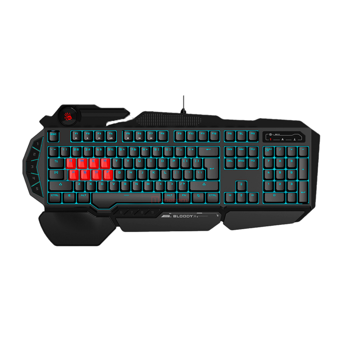 Клавиатура игровая проводная Bloody B318 Gaming / Black