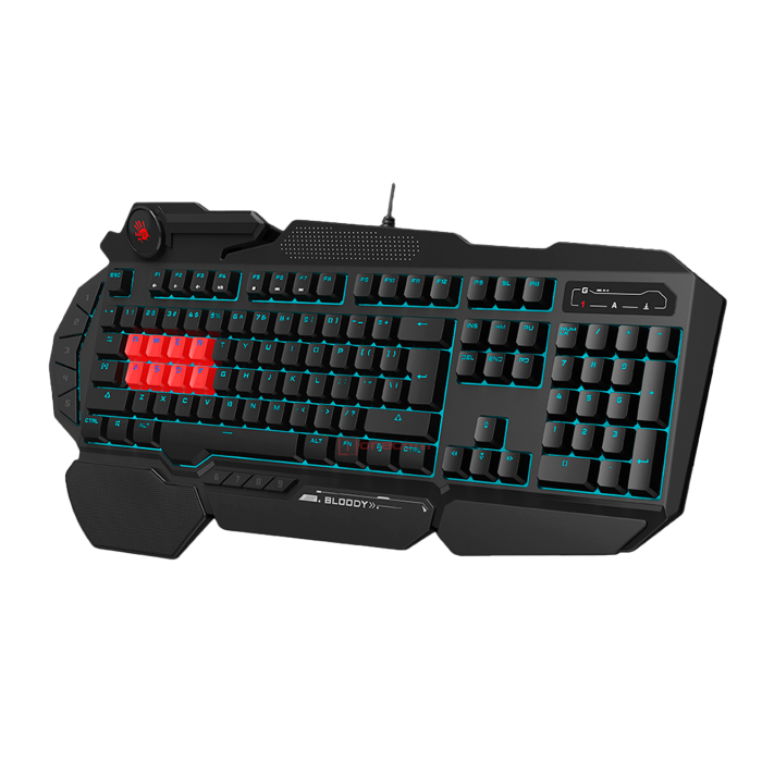 Клавиатура игровая проводная Bloody B318 Gaming / Black