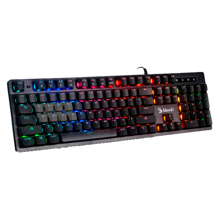 Клавиатура игровая проводная Bloody B500N Gaming / Grey