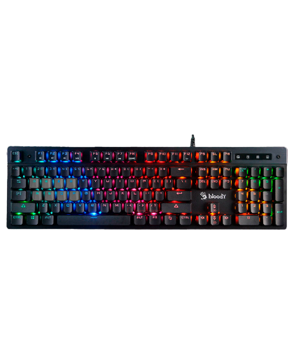 Клавиатура игровая проводная Bloody B500N Gaming / Grey