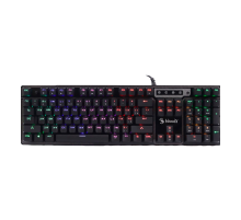 Клавиатура игровая проводная Bloody B750N Gaming / Destiny Green