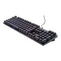Клавиатура игровая проводная Bloody B750N Gaming / Destiny Green