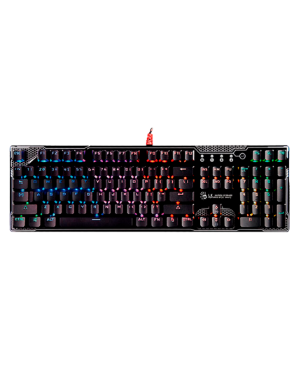 Клавиатура игровая проводная Bloody B810R Battlefie Gaming / Black