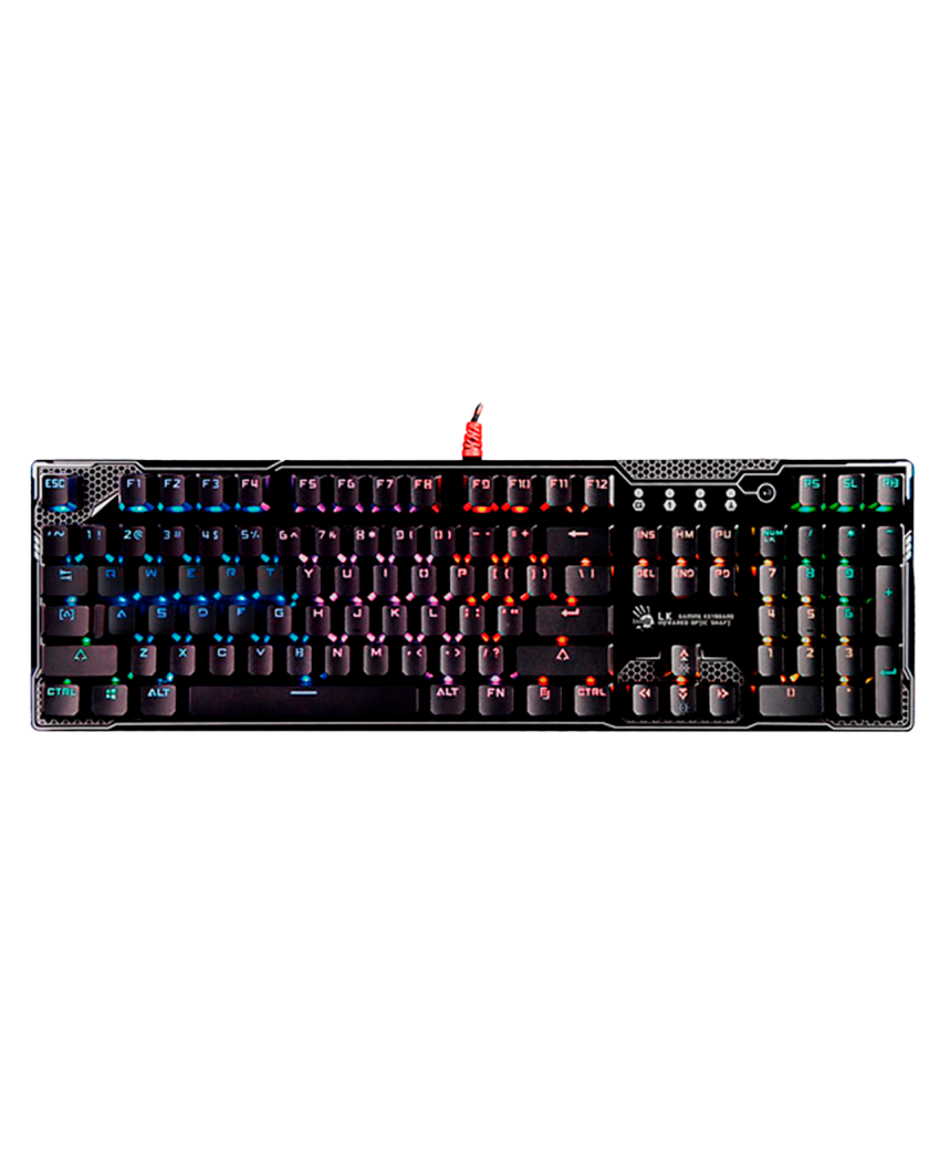 Клавиатура игровая проводная Bloody B810R Battlefie Gaming / Black
