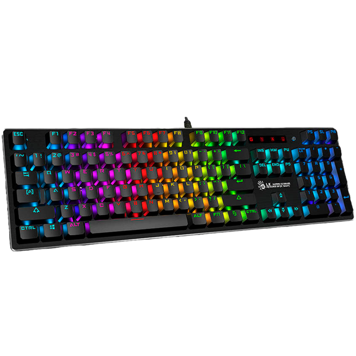 Клавиатура игровая проводная Bloody B820R Red Switch Gaming / Black
