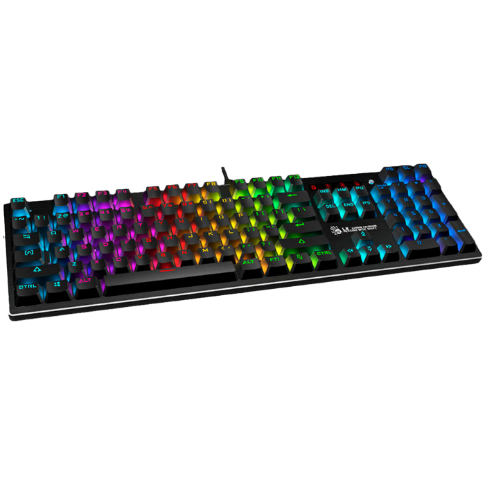 Клавиатура игровая проводная Bloody B820R Red Switch Gaming / Black