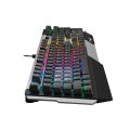 Клавиатура игровая проводная Bloody B865R Gaming / Gun Grey