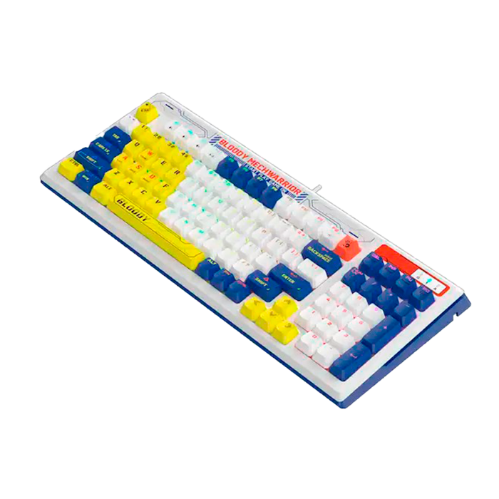 Клавиатура игровая проводная Bloody B950 Gaming / Warrior Blue