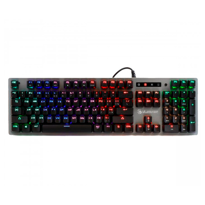 Клавиатура игровая проводная Bloody B760 Gaming / Grey
