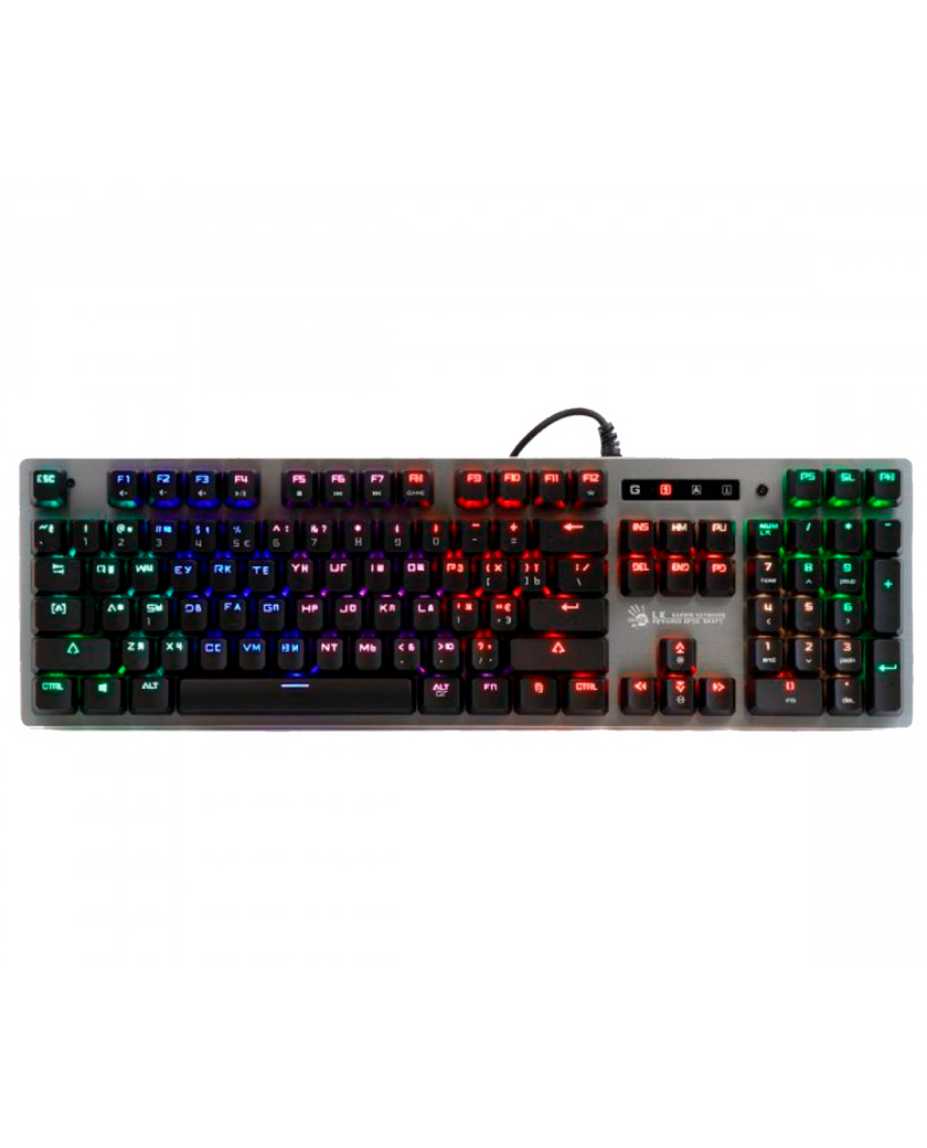 Клавиатура игровая проводная Bloody B760 Gaming / Grey