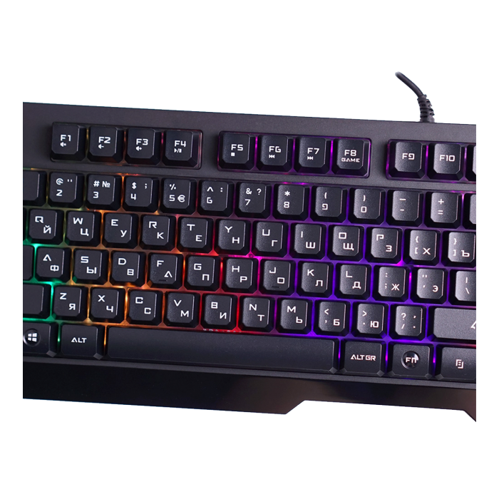 Клавиатура игровая проводная Bloody Q135 RGB / Black