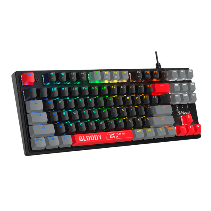 Клавиатура игровая проводная Bloody S310N RGB Gaming / ENERGY RED