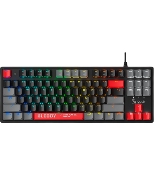 Клавиатура игровая проводная Bloody S310N RGB Gaming / ENERGY RED