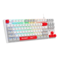 Клавиатура игровая проводная Bloody S310N RGB Gaming / Energy White